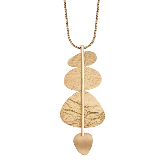 Artystyczny naszyjnik z kolekcji Moon -MON42-1 -Orska biżuteria