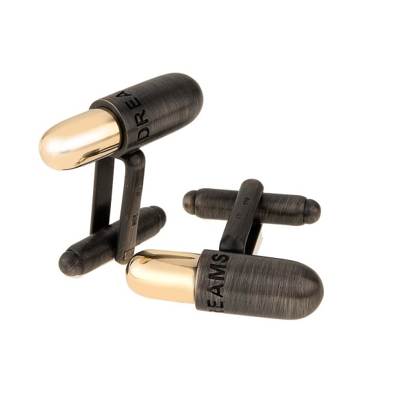 Spinki mankietowe z kolekcji Pills  Orska biżuteria