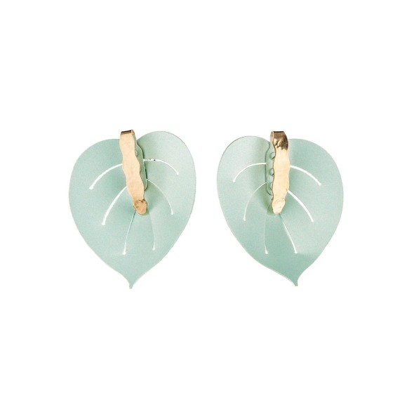 Kolczyki Anturium z kolekcji Plantis Orska biżuteria