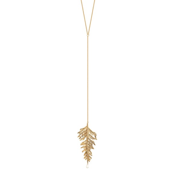 Ręcznie wykonany naszyjnik z kolekcji Thuja z kryształem Swarovski Elements - Orska biżuteria