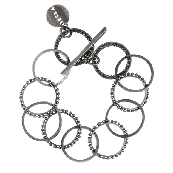 Klasyczna srebrna bransoletka marki ORSKA