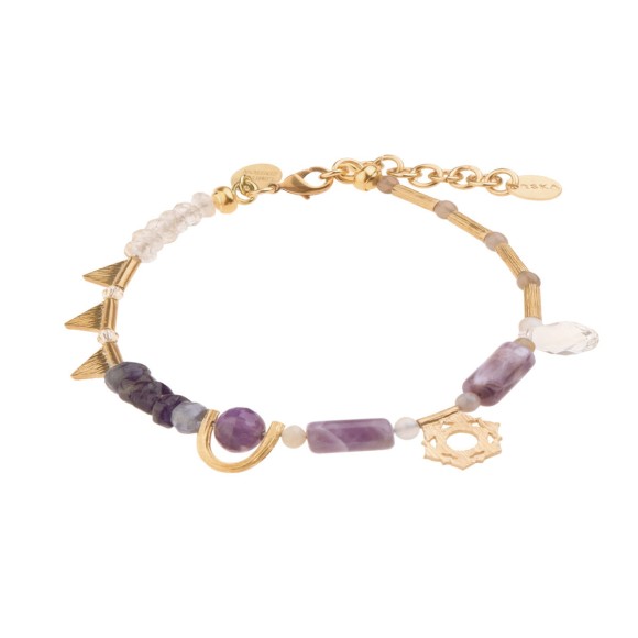 Złota bransoletka z czakrą korony z kolekcji  ORSKA biżuteria