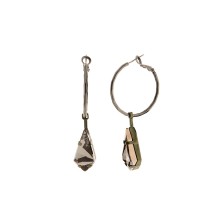 Kolczyki koła z kolekcji Frost