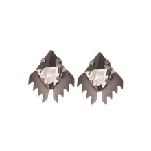 Eleganckie kolczyki z kolekcji Frost na sztyfcie