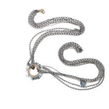 Naszyjnik z kolekcji Frost z okazałą zawieszką