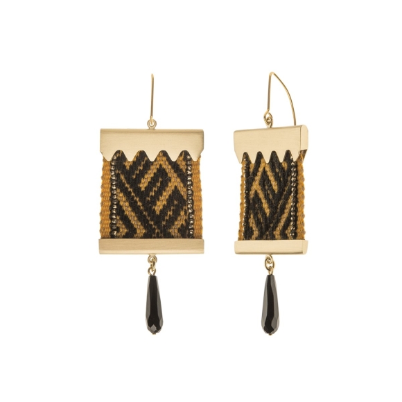 Ręcznie wykonane kolczyki z kamieniami naturalnymi marki ORSKA biżuteria