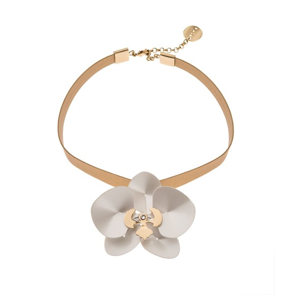 Artystyczny naszyjnik z kolekcji Plantis - PLN56-1 - Orska biżuteria