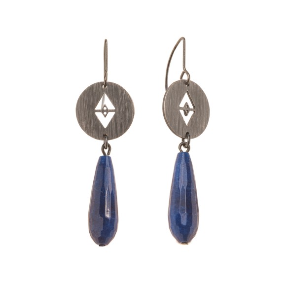 PEK26-4-Peru-kolczyki z kamieniem naturalnym marki ORSKA biżuteria