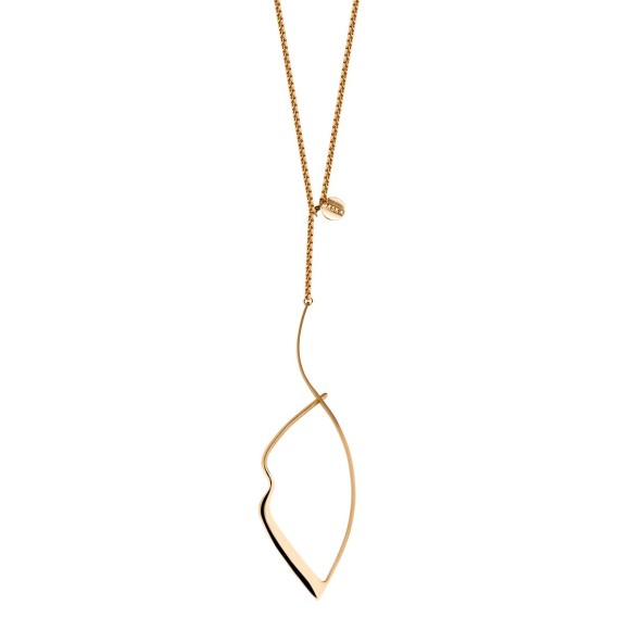 Artystyczny naszyjnik BN36-1 z kolekcji Body z podwieszonymi ustami marki ORSKA biżuteria