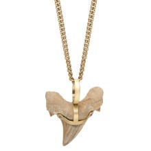 Artystyczny naszyjnik z kolekcji Fossil z zawieszką