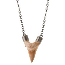 Naszyjnik z kolekcji Fossil z unikatową skamieliną