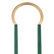 Złoty naszyjnik z długimi frędzlami