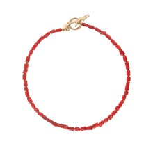 Krótki naszyjnik z korala z kolekcji Maris