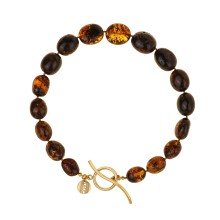 Duże korale z bursztynu z kolekcji Baltica